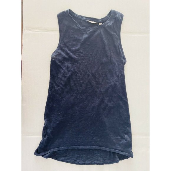 Athleta Tank Womens Small Blue Racerback Top Tunic Activewear Athleisure - Picture 1 of 6